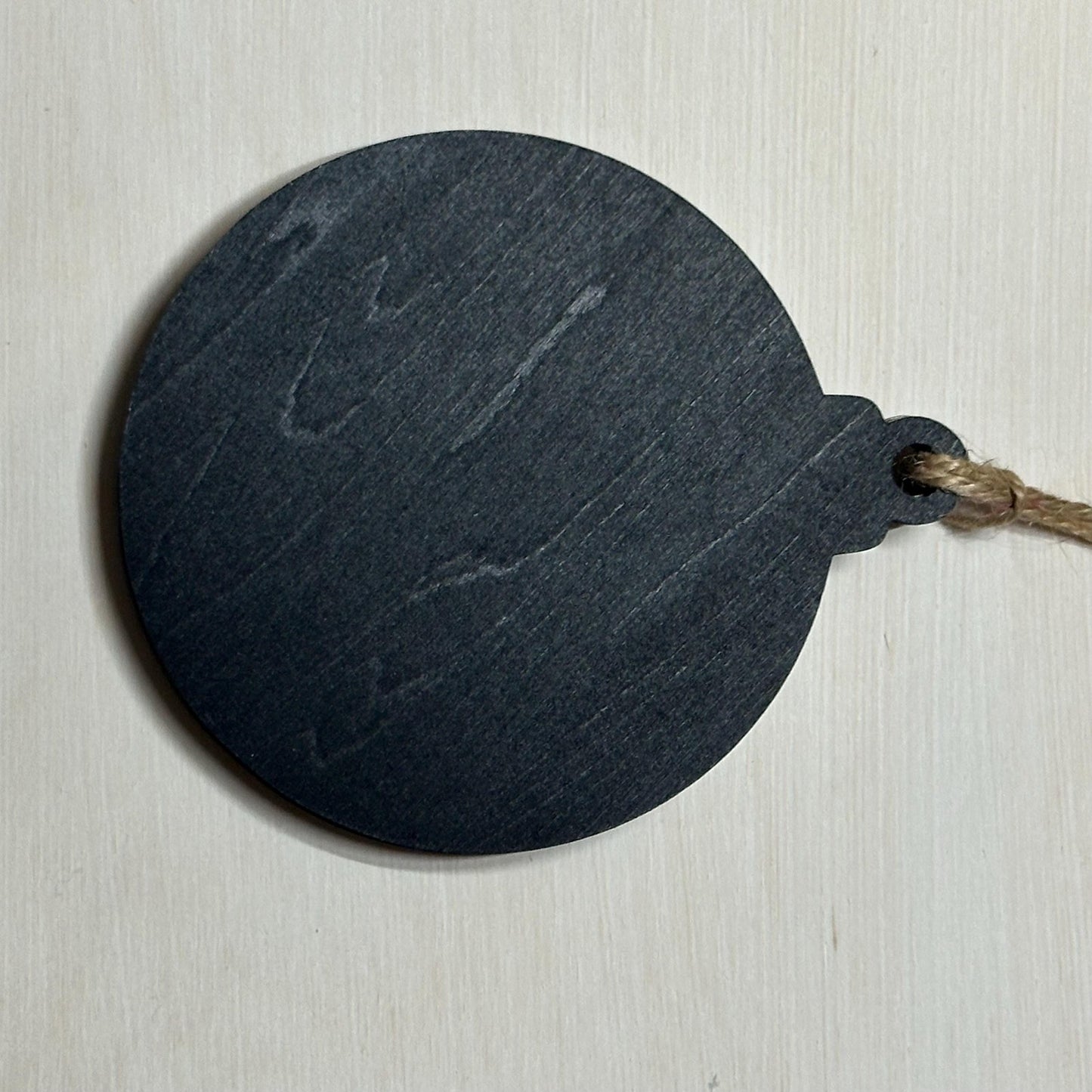 DISC GOLF Basket Sasquatch Ornament 3 Layer Wood Discgolfer Christmas Gift