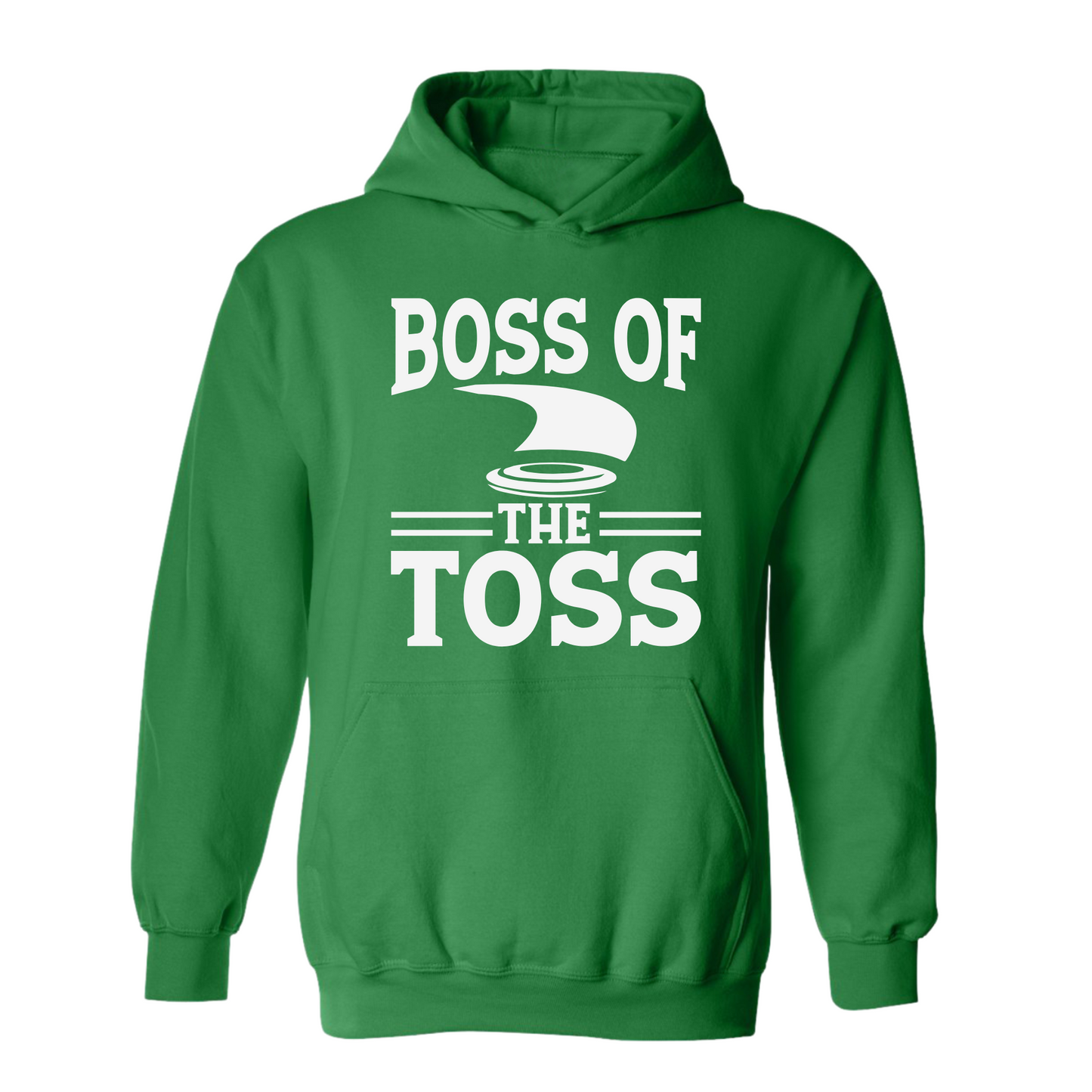 Disc Golf Funny Hoodie BOSS of The Toss Discgolfing Discgolfer Gift Sweatshirt