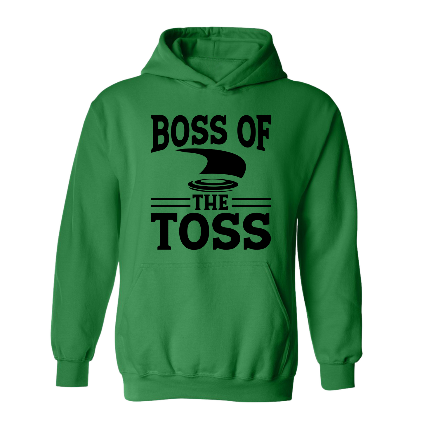 Disc Golf Funny Hoodie BOSS of The Toss Discgolfing Discgolfer Gift Sweatshirt