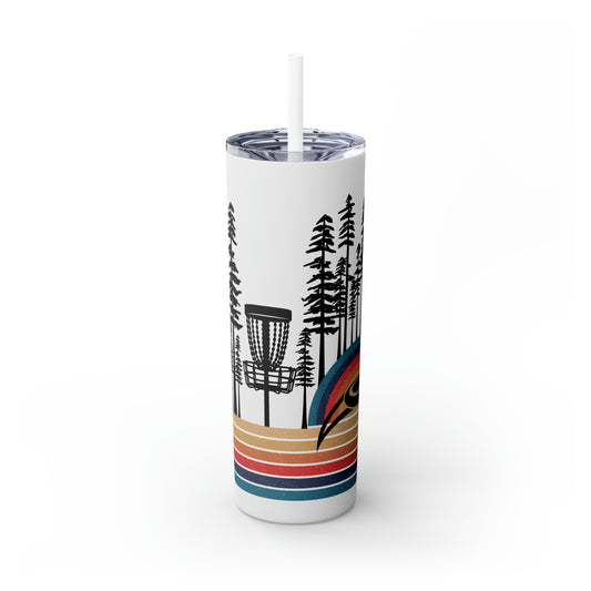 Skinny Tumbler with Straw, 20oz