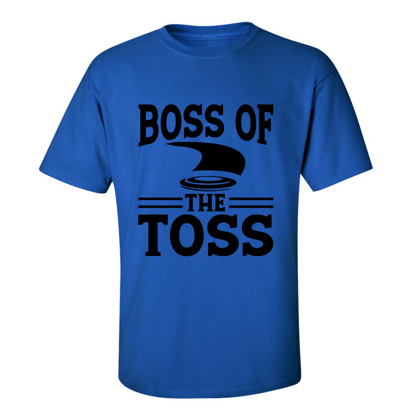 Disc Golf Shirt BOSS of the TOSS Mens Discgolfing Graphic T-Shirt