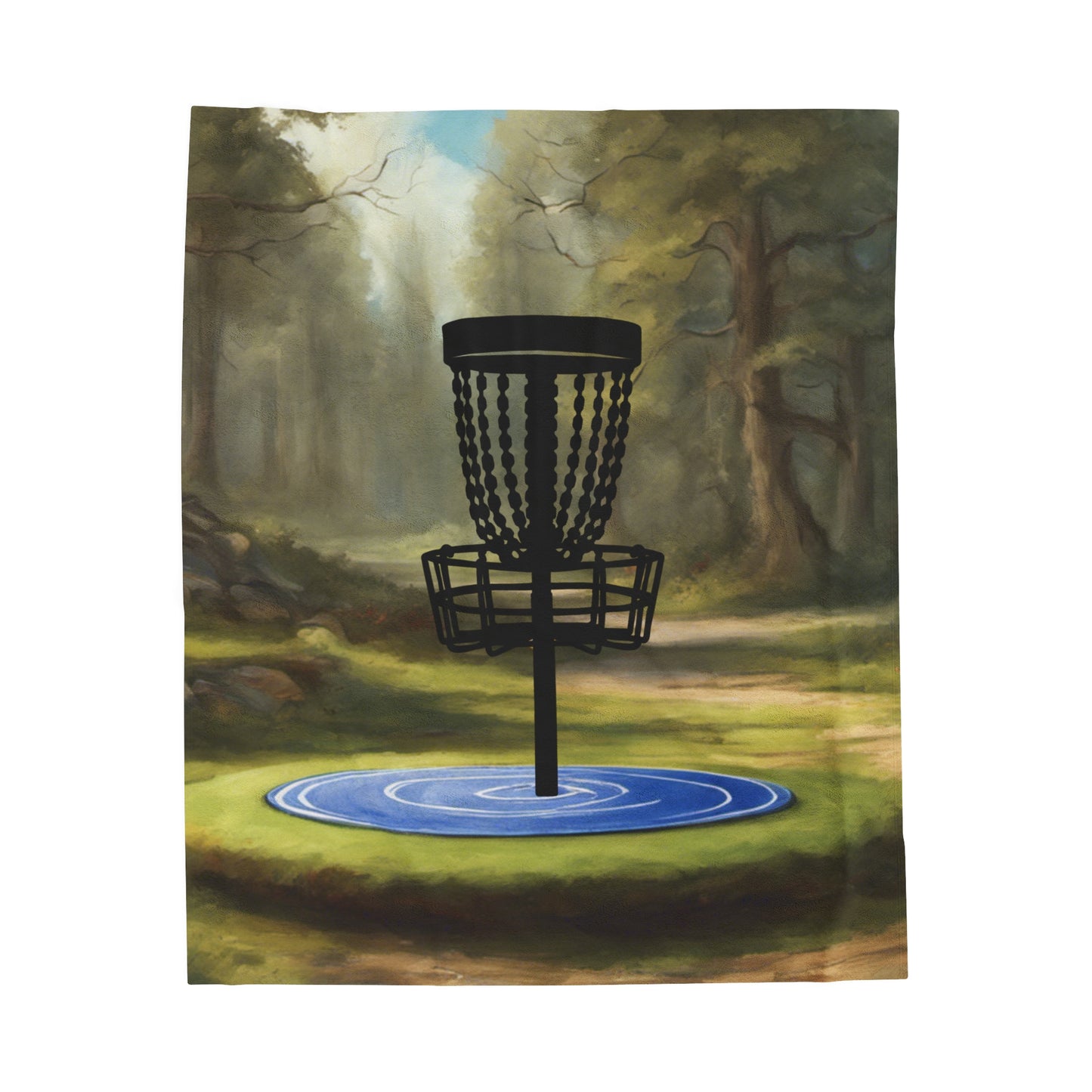 Disc Golf Disc Golf Tranquility Velveteen Plush Blanket