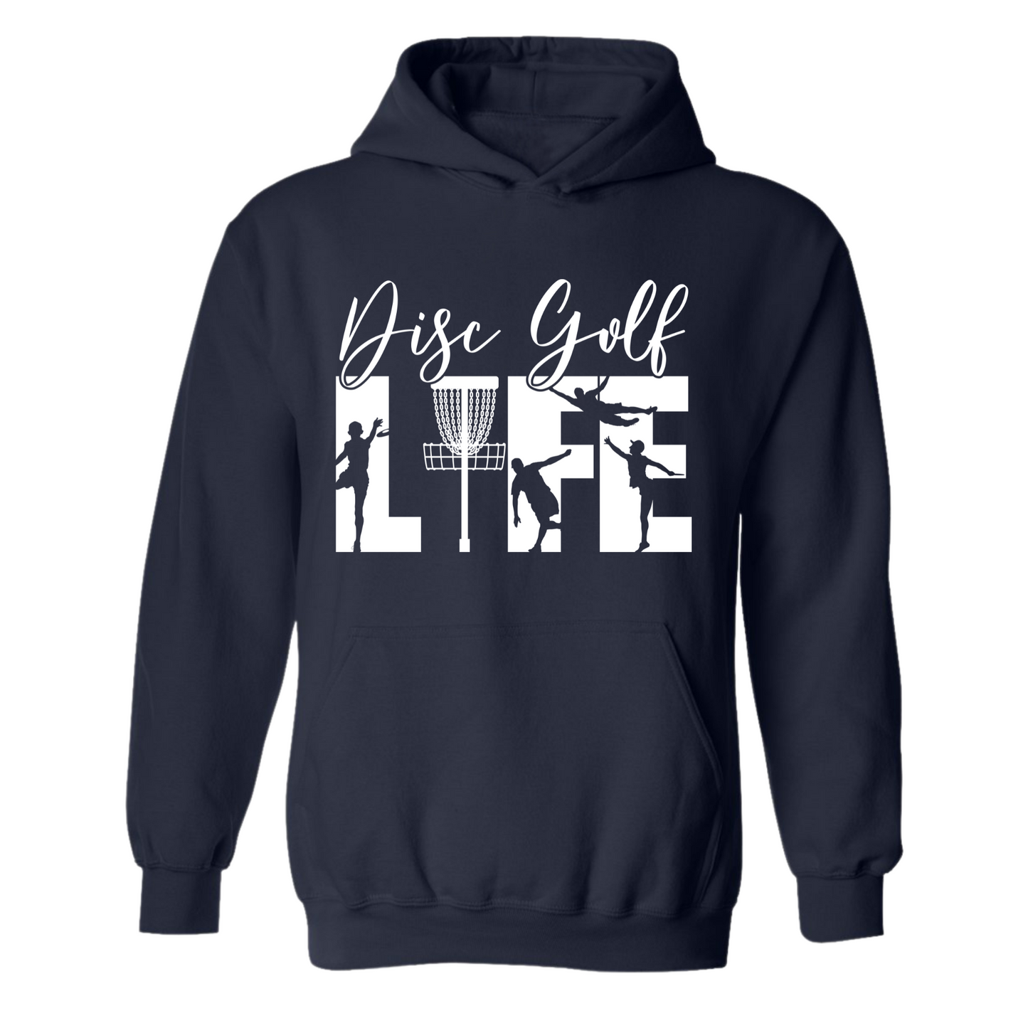 Disc Golf Hoodie DISCGOLF LIFE Discgolfer Discgolfing Sweatshirt