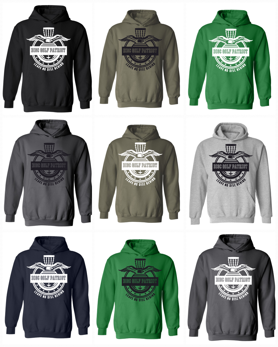 Disc Golf Hoodie Discgolf PATRIOT Discgolfer Discgolfing Sweatshirt