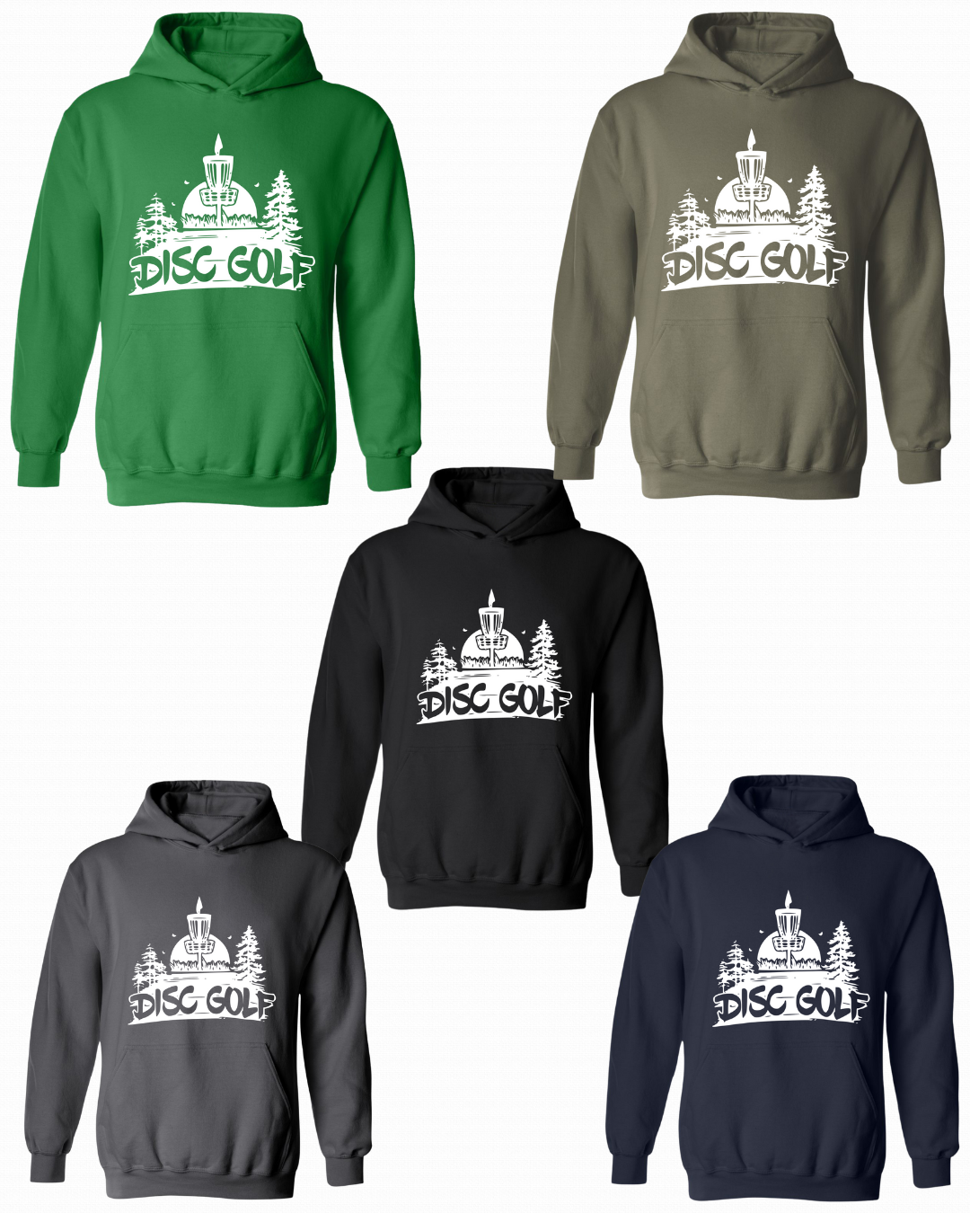 Disc Golf Hoodie DISCGOLF SUNSET Discgolfer Discgolfing Sweatshirt