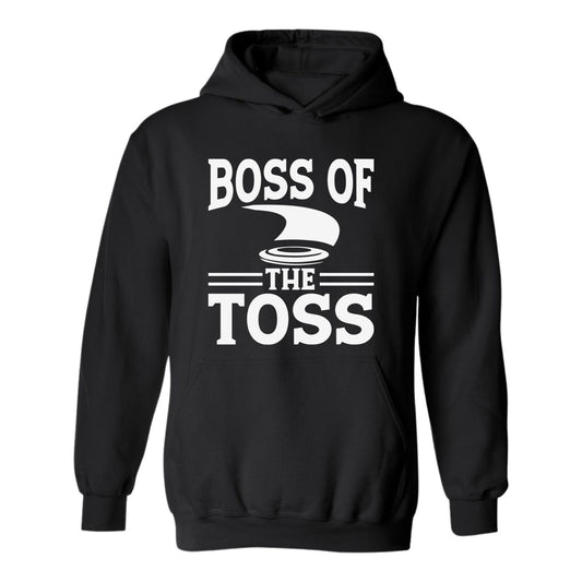 Disc Golf Funny Hoodie BOSS of The Toss Discgolf Gift Sweatshirt CHOOSE