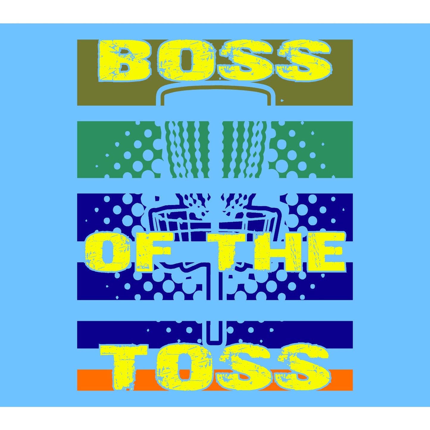 DISC Golf BOSS Toss Stainless Steel Custom 20oz Tumbler W/ Lid & Straw Drinkware