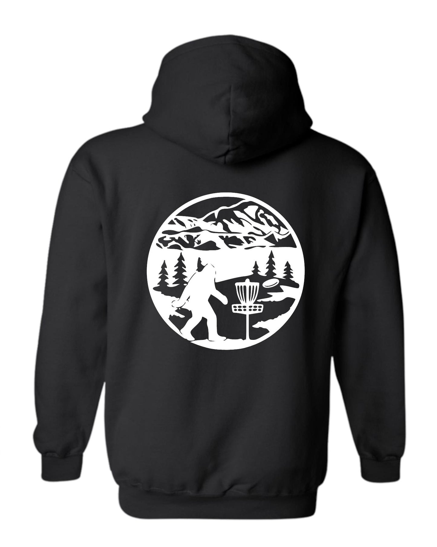 Disc Golf Pullover Hoodie Dual Logo SASQUATCH Hooded Sweatshirt