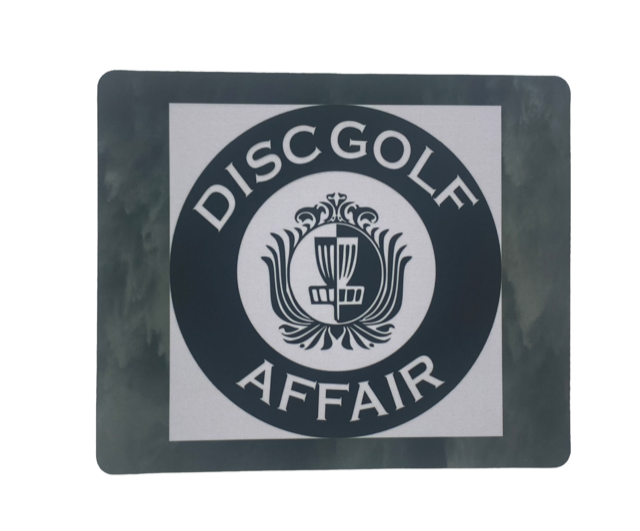 Disc Golf Affair Logo Mouse Pad Gaming Desk Mat Custom Gift