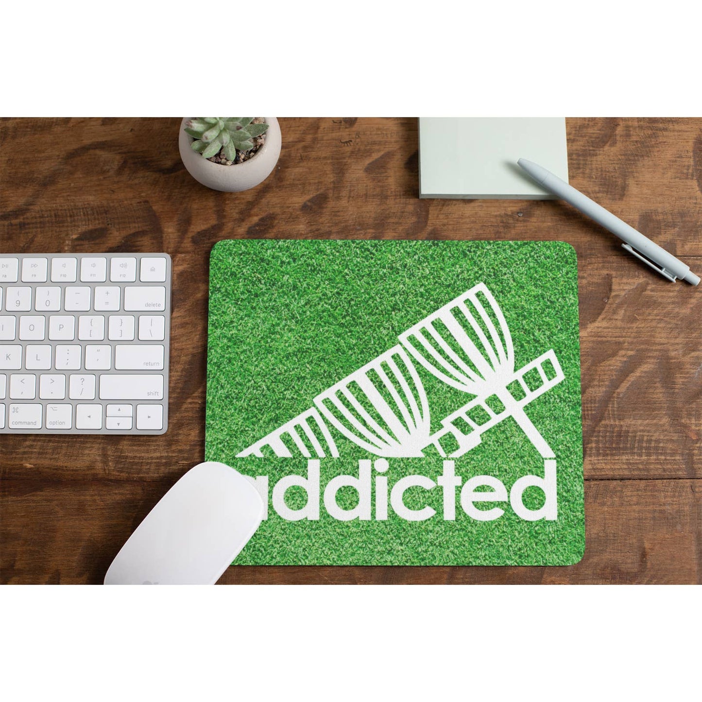 Disc Golf ADDICTED GOLF BASKET Mouse Pad Golf Basket Gaming Desk Mat Custom Gift