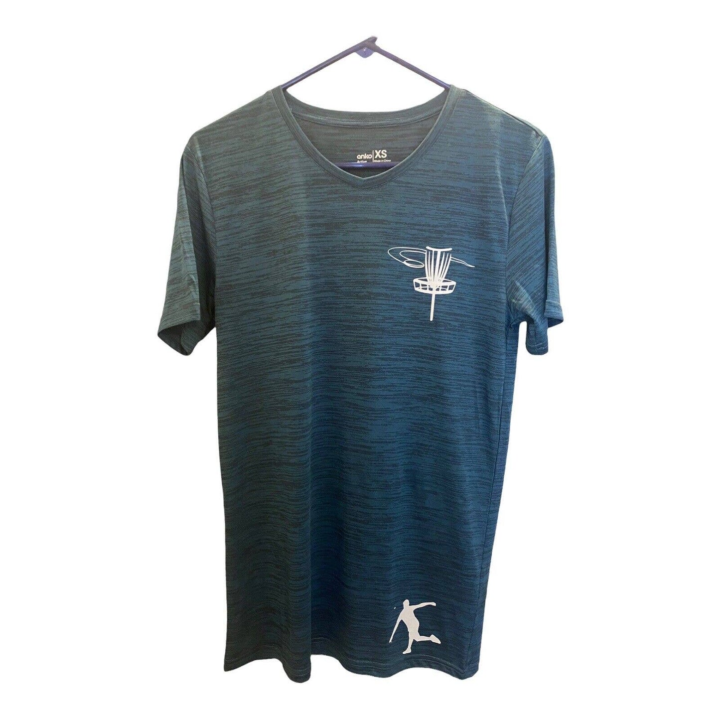 Disc Golf Shirt UNISEX Its In My DNA Jersey Active XS TEAL Blue Dri Fit