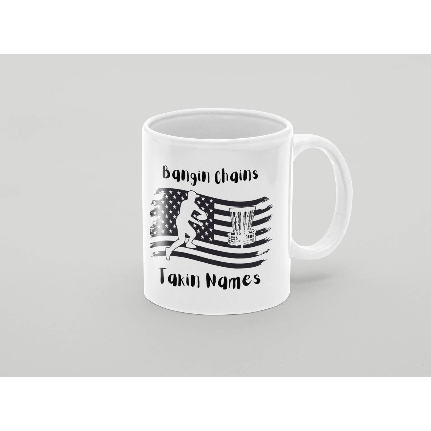 Disc Golf BANGIN CHAINS Mug Disc Golf Gifts Disc Golf Cup Frisbee Golf Mug